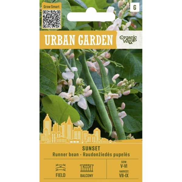 Klätterböna ’Sunset’