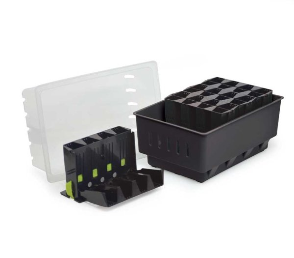 Minidrivhus Rootmaster Svart