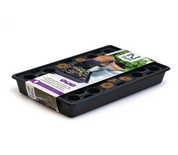 Odlingstråg Solid brätten plugg 23x37cm