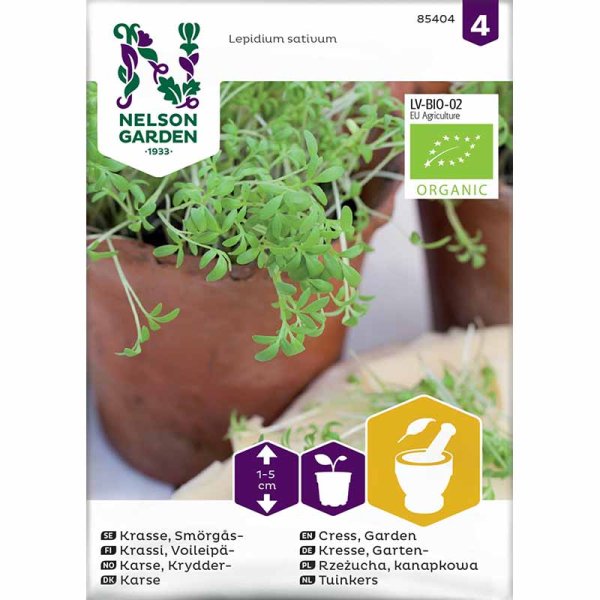 Smörgåskrasse Ekologisk