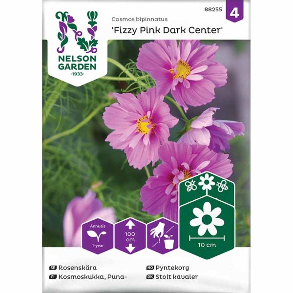 Rosenskära 'Fizzy Pink Dark Center'