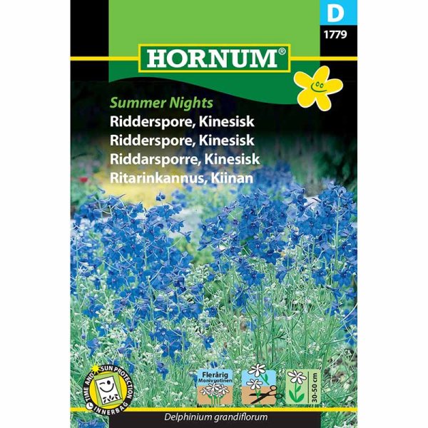 Kinesisk Riddarsporre 'Summer Nights'