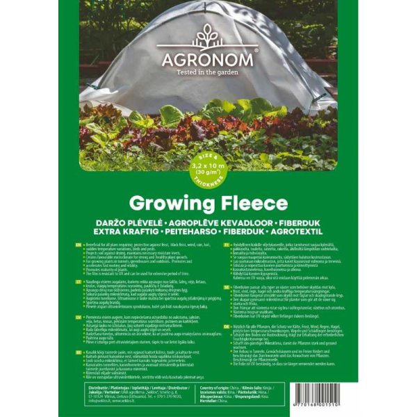 Fiberduk 3.2X10m 30g