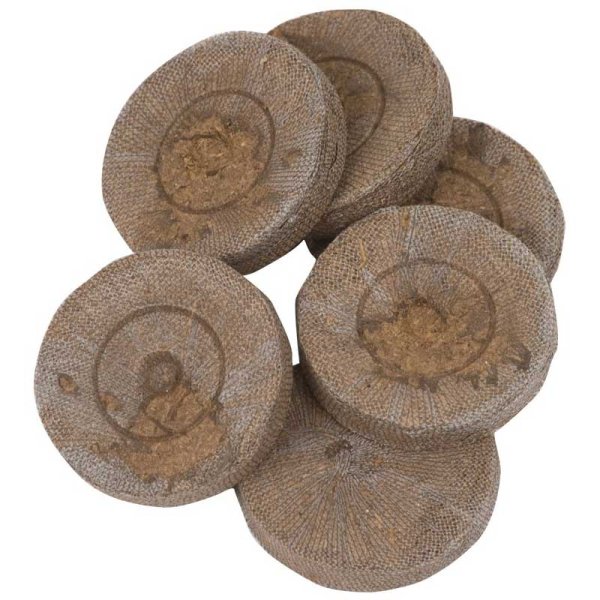 Torvbriketter 44 MM 12PCS