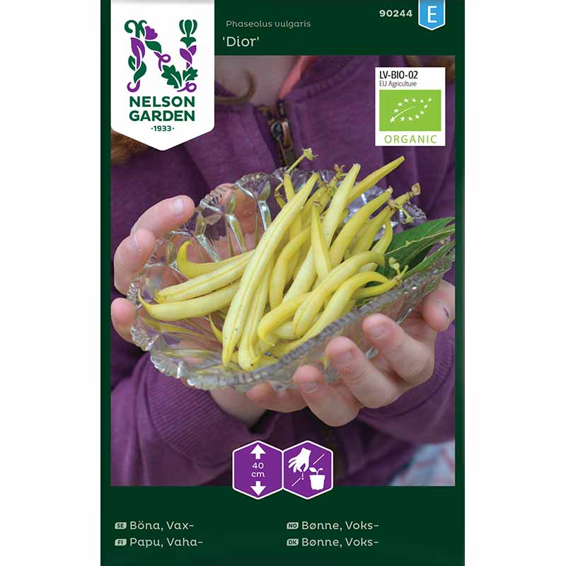 Vaxböna 'Dior' Organic