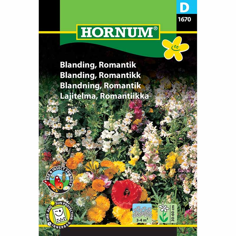 Blomsterblandning Romantik