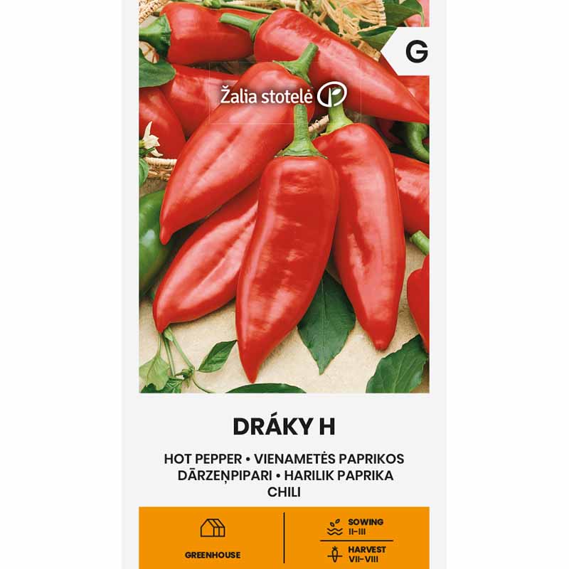 Chilipeppar 'Draky' H